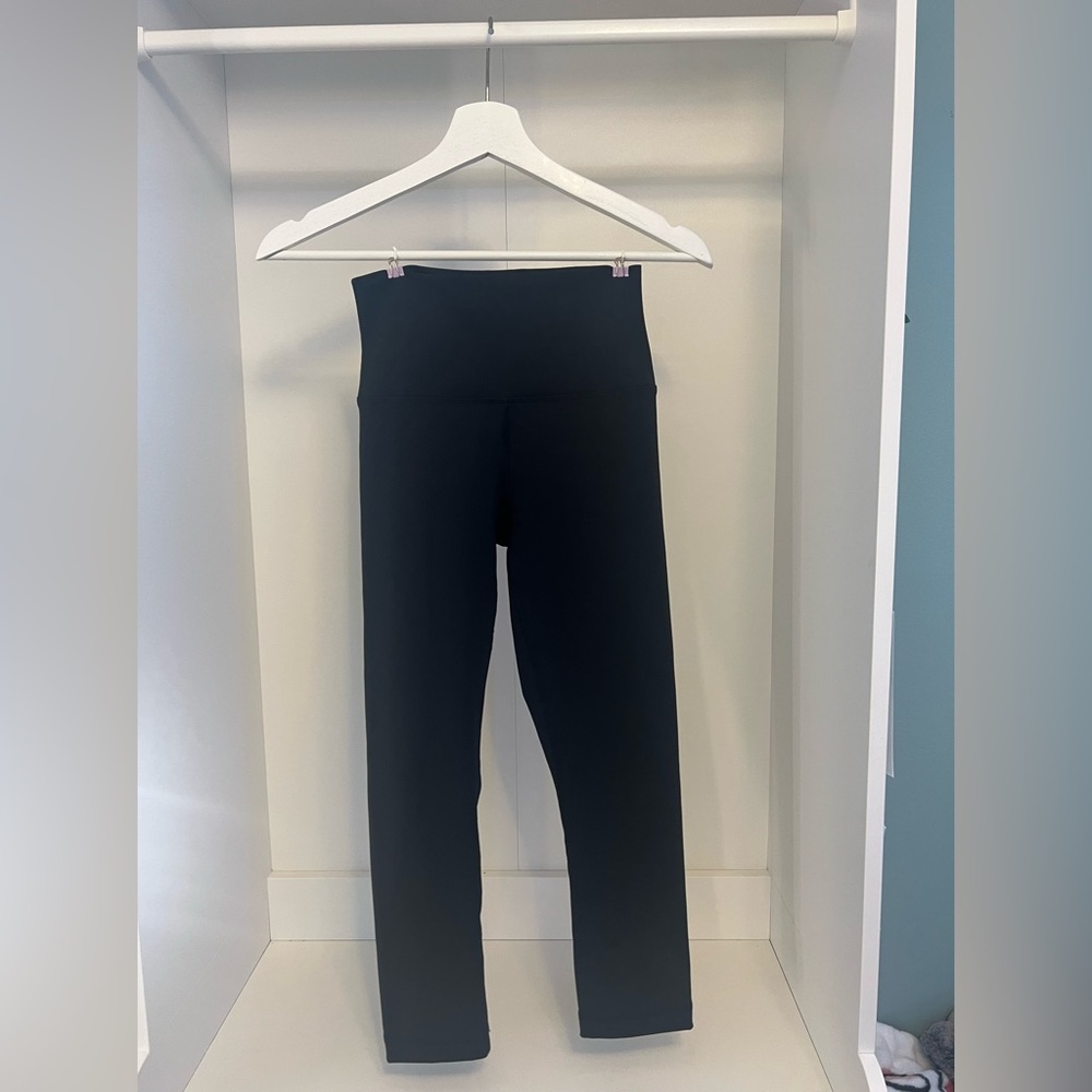 |90 Degree Dance Wear Black 7/8 Ankle Leggings|